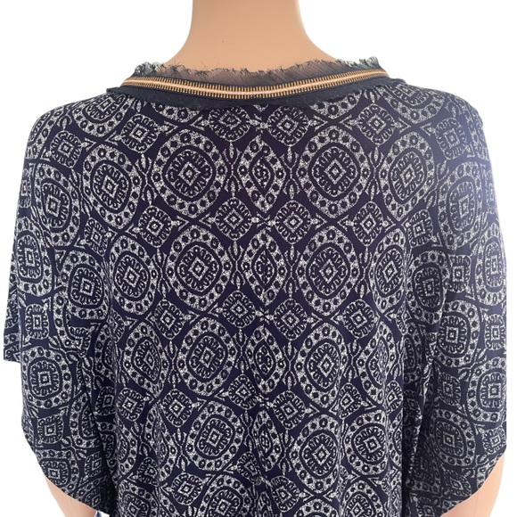 Desigual Women's Bobbie Short Sleeve T-Shirt Poncho Style - Picture 10 of 14